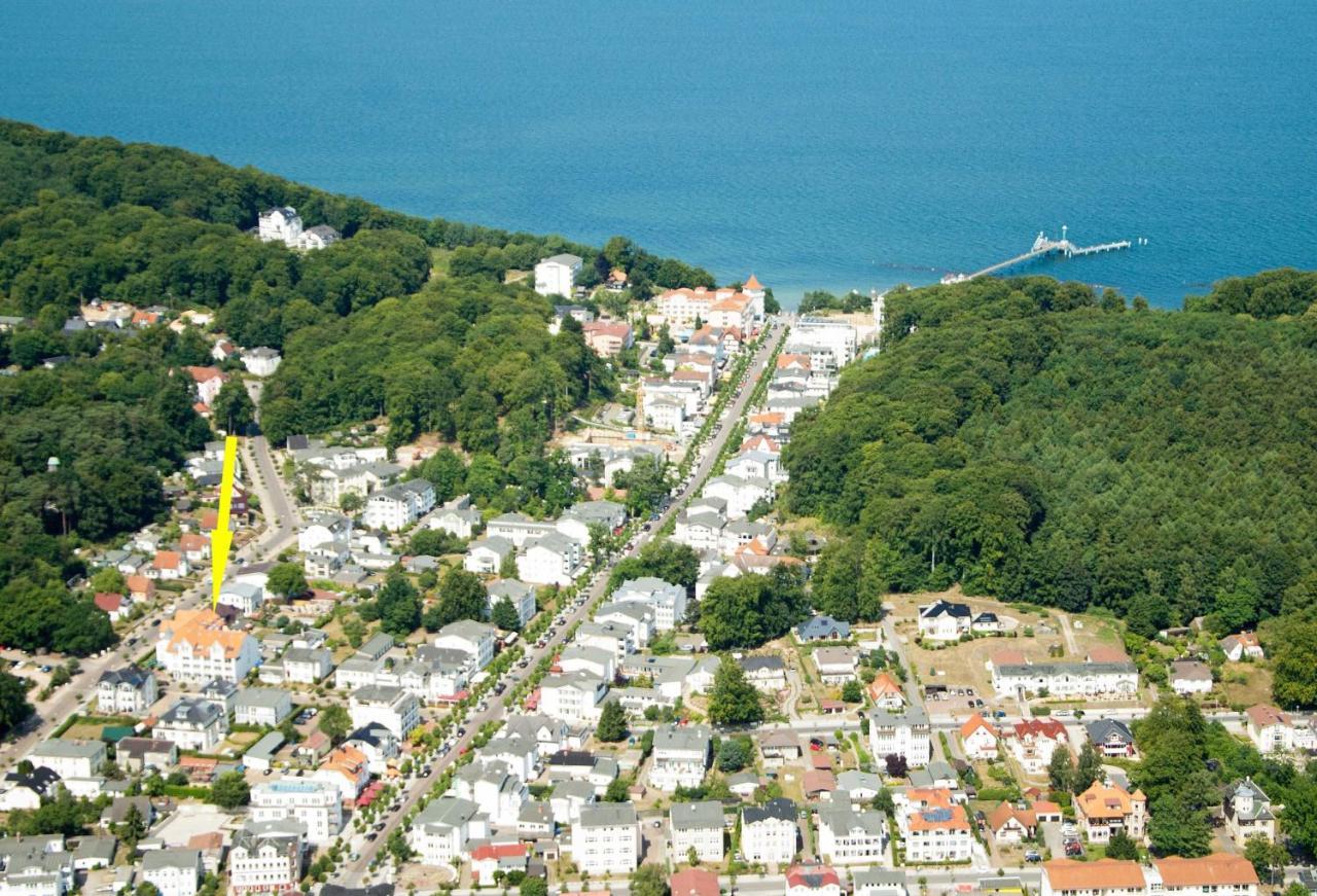 Haus Baltic 12 Mit Balkon - Zentrale Lage Im Ostseebad Sellin מראה חיצוני תמונה
