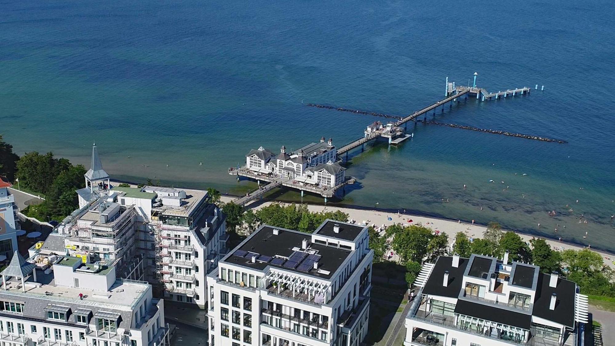 Haus Baltic 12 Mit Balkon - Zentrale Lage Im Ostseebad Sellin מראה חיצוני תמונה